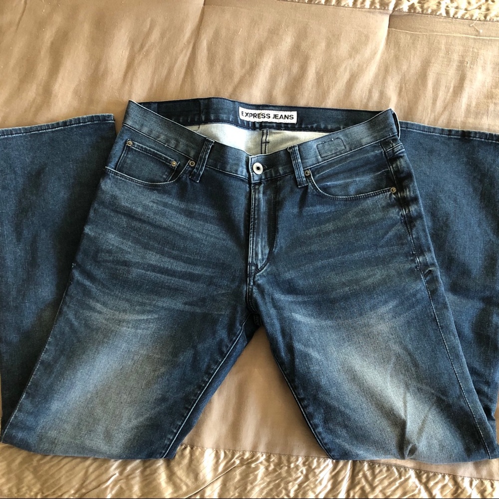 Men Express Rocco Slim Fit Straight Leg Size 32x32